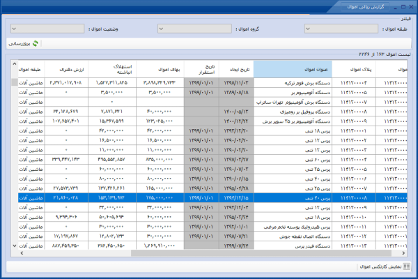 زیر سیستم اموال و دارائی های ثابت - Image 7