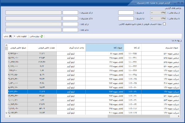 زیر سیستم فروش و حسابداری فروش - Image 8